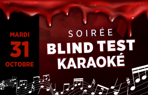 10/31 HALLOWEEN PARTY: BLINDTEST/KARAOKE/DJ