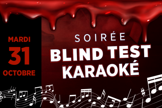 10/31 HALLOWEEN PARTY: BLINDTEST/KARAOKE/DJ