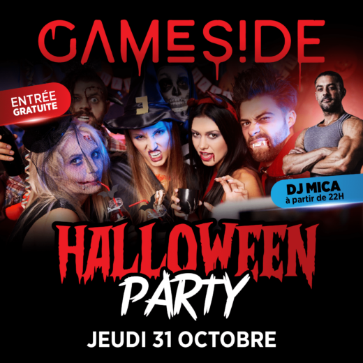 31/10 Halloween &agrave; GAMESIDE